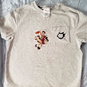 Disney woody T shirt embroidery vintage